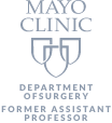 Mayo Clinic Department of Surgery logo