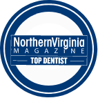 Northern Virginia Magazine Top Dentist badge