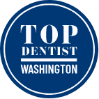 Top Dentist Washington badge