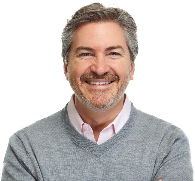 man smiling